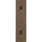 Ekena Millwork 3"W x 7 1/2"D x 12"H Extra Large Lawson Wood Corbel, Walnut CORW03X07X12LWWA - alternate 4